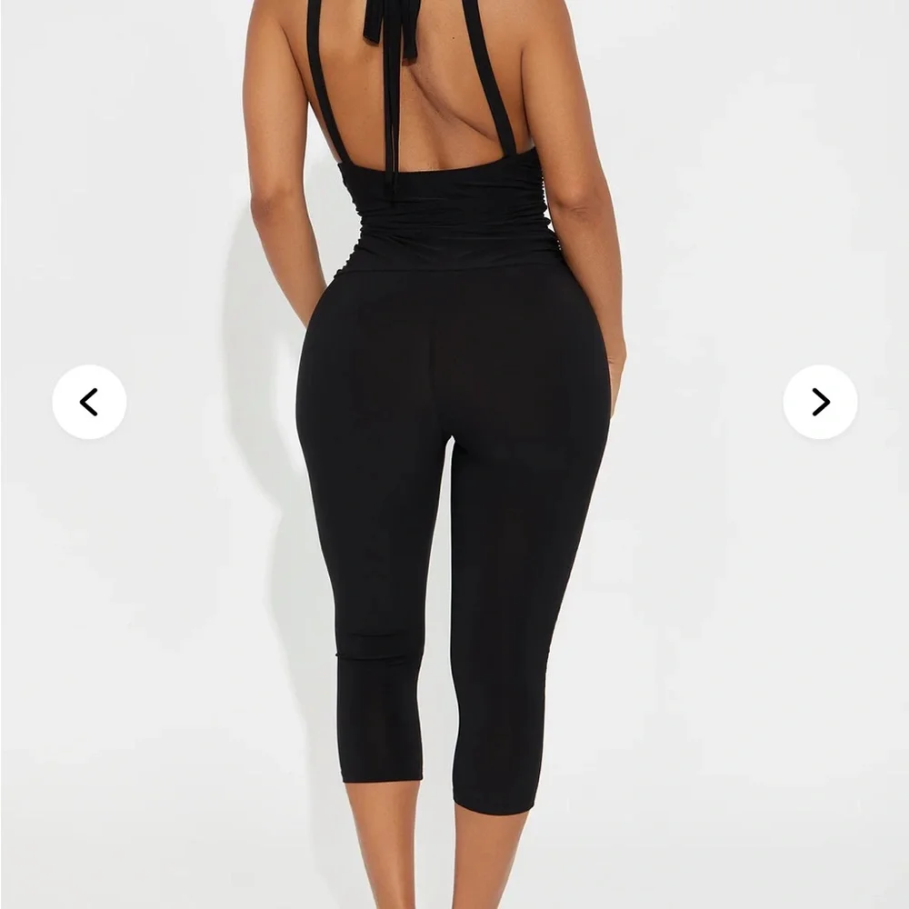 Fashion Nova On My Way Capri Jumpsuit - Picture 3 of 4